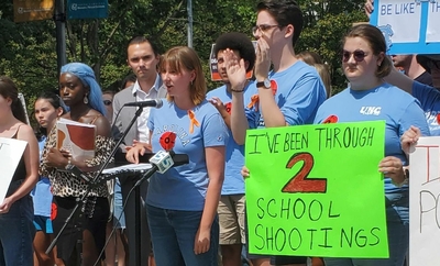Photo gallery: UNC-CH students call for gun reform at General Assembly