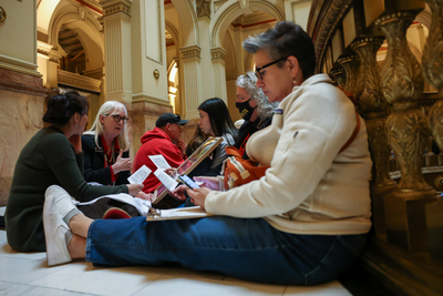 Denver students, teachers protest at Capitol in wake of gun violence