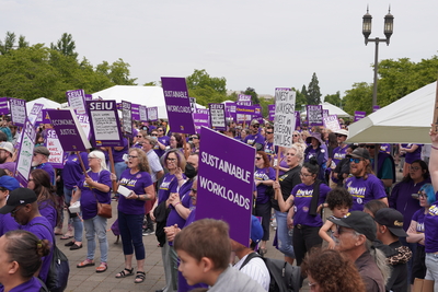 Oregon state workers warn of possible strike in fight for raises