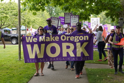 Oregon state workers warn of possible strike in fight for raises