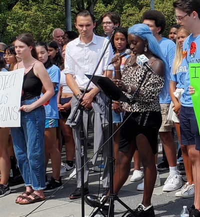 Photo gallery: UNC-CH students call for gun reform at General Assembly